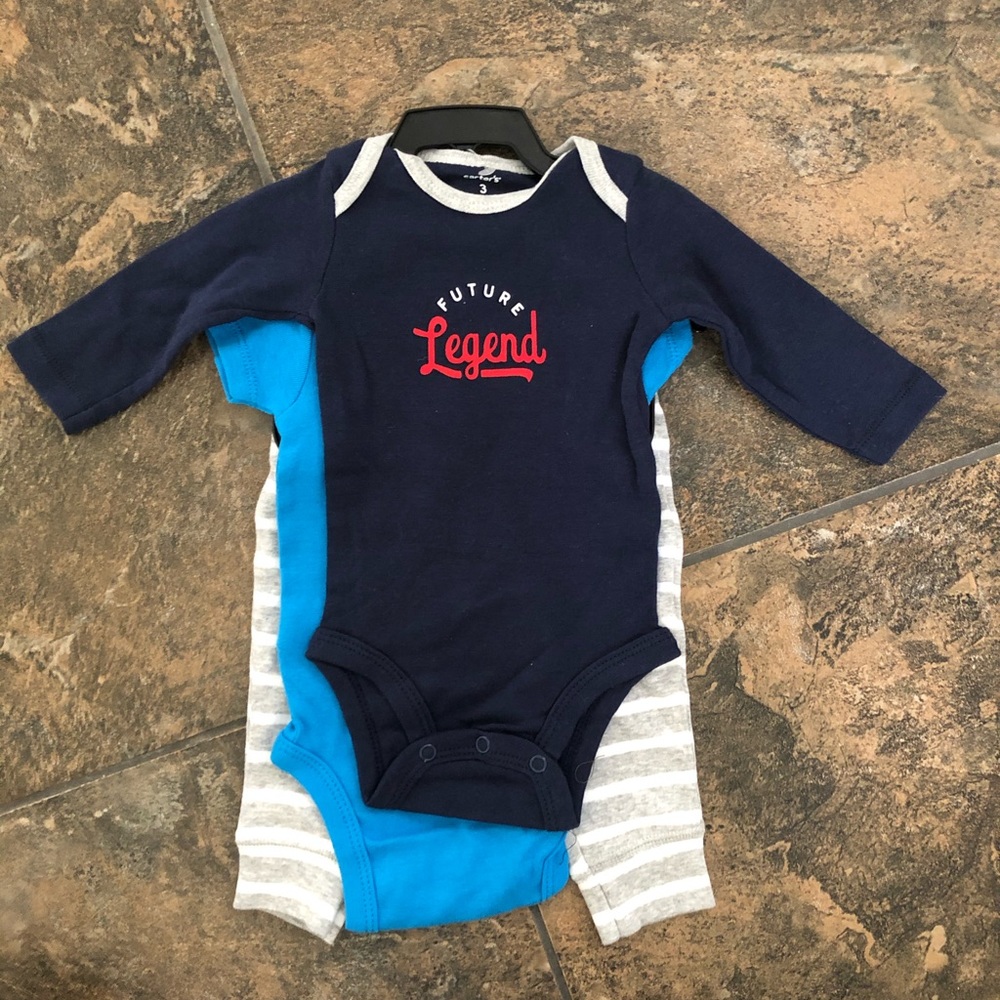 Carters 3 piece baseball set